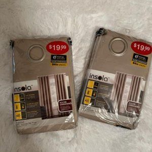 Insola Room Darkening Curtains Twilight 52WX84L